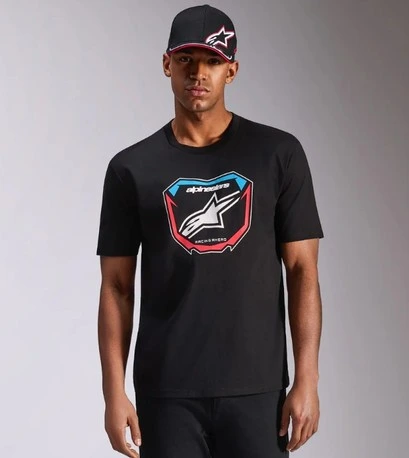 Alpinestars T-Shirt Plate SS CSF Black, M