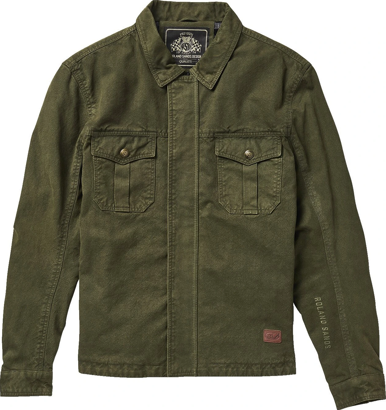 Roland Sands Pismo jacket dark olive