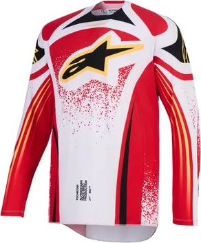 Alpinestars Jersey Techstar Nomur Gray/Red/Black, M