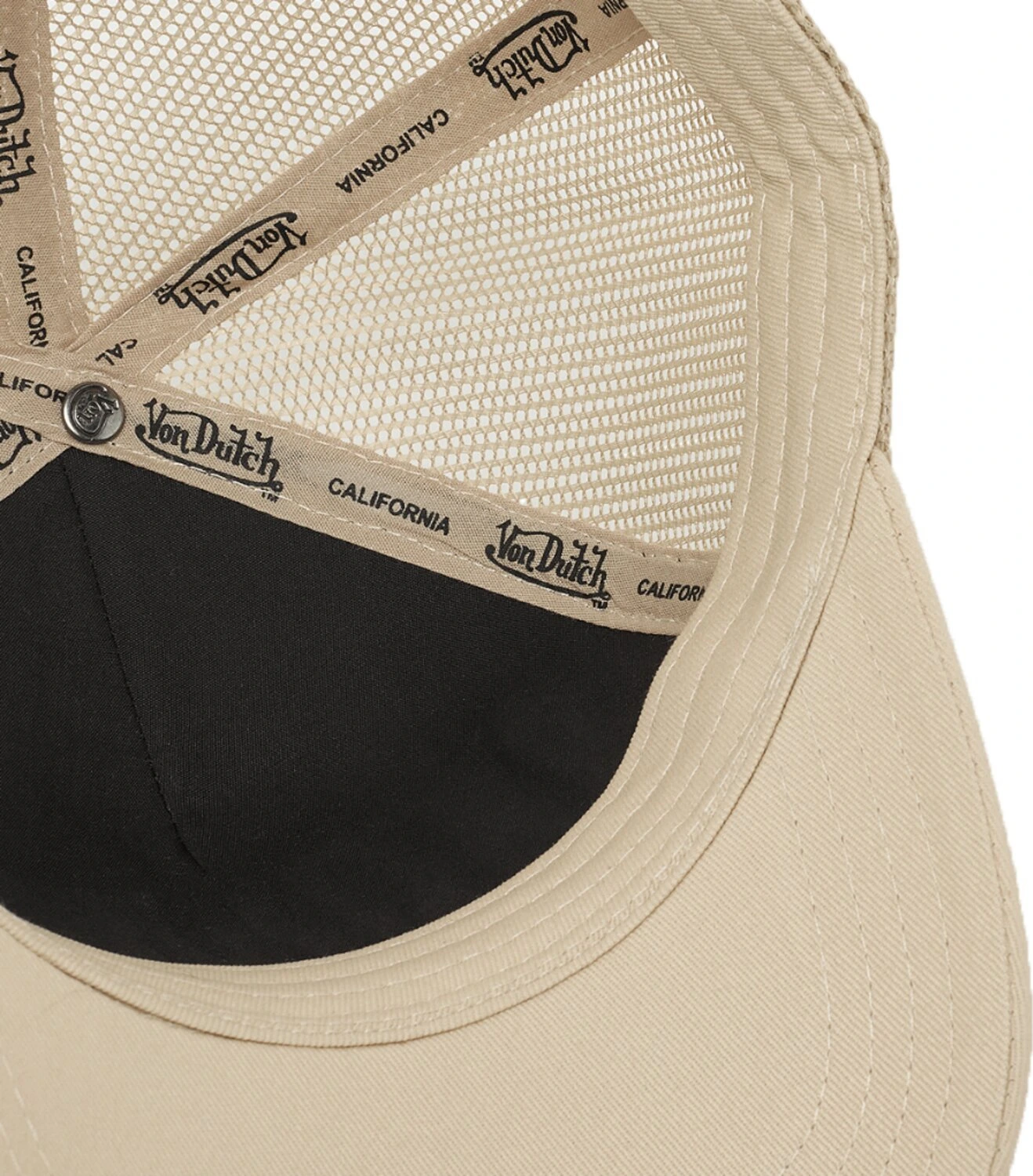 Von Dutch Baseball mesh cap, Beige