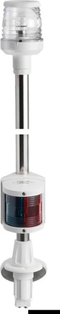 Osculati Recess white combined lightpole 100 cm