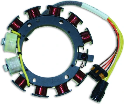 Cdi Elec. Johnson Evinrude Optical Stator - 4 Cyl. (20 Amp)