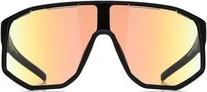 Spect Red Bull Dash Pro Sunglasses Soft Black w Photochromic Blue Mirror lens