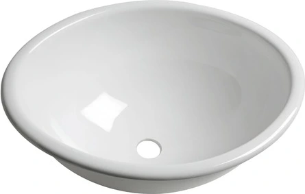 Oval plexiglas sink 370x290x150 mm