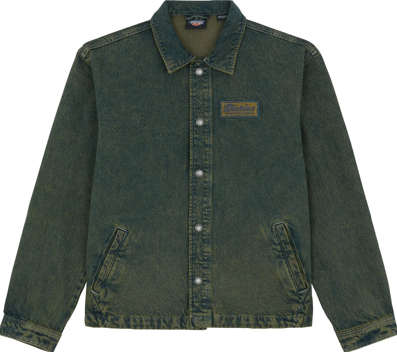 Dickies Lewistown denim jacket green tone fade, 2XL