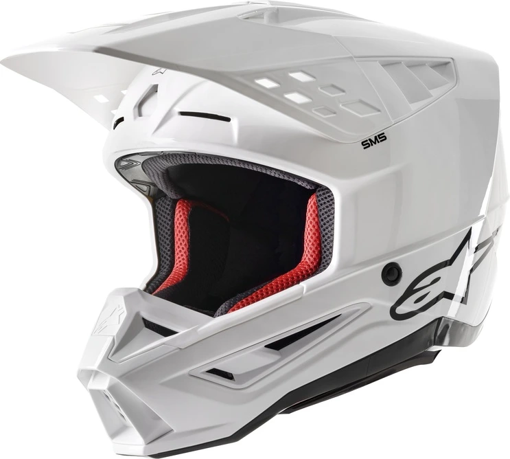 Alpinestars Helmet S-M5 2206 White, L