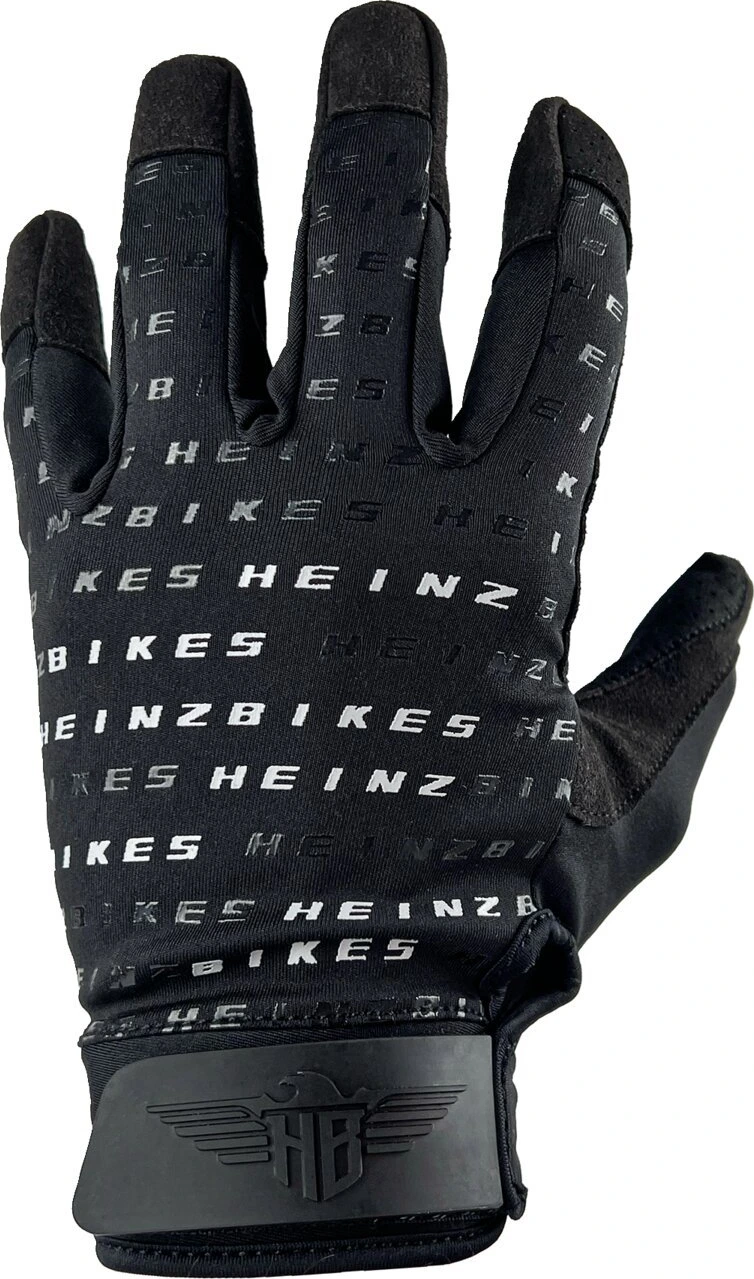 HeinzBikes Pattern kindad mustad, L