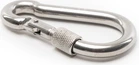 Qvarken Snap Hook with Screw AISI316 12mm 140mm