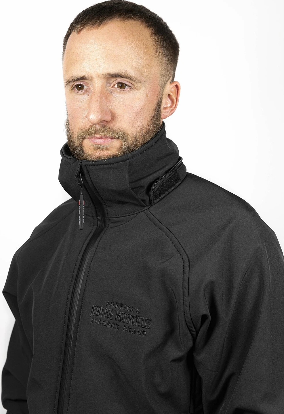 John Doe Softshell jacket, Black, S