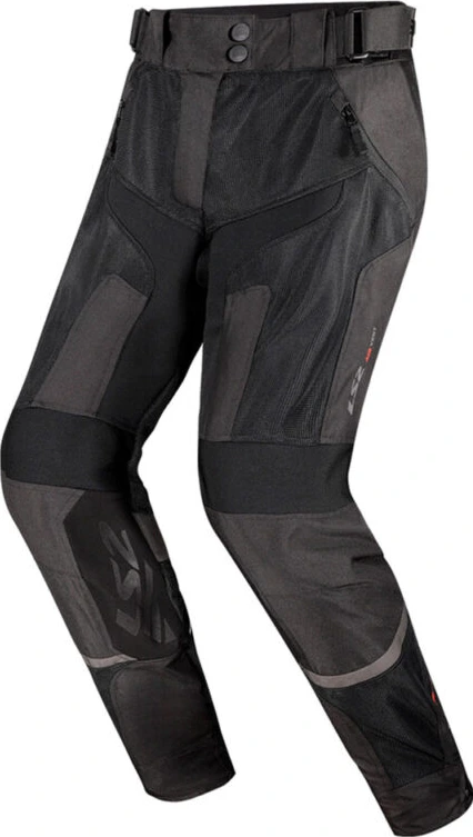 LS2 Como Air Lady Pants - Black Dark Grey, 2XL