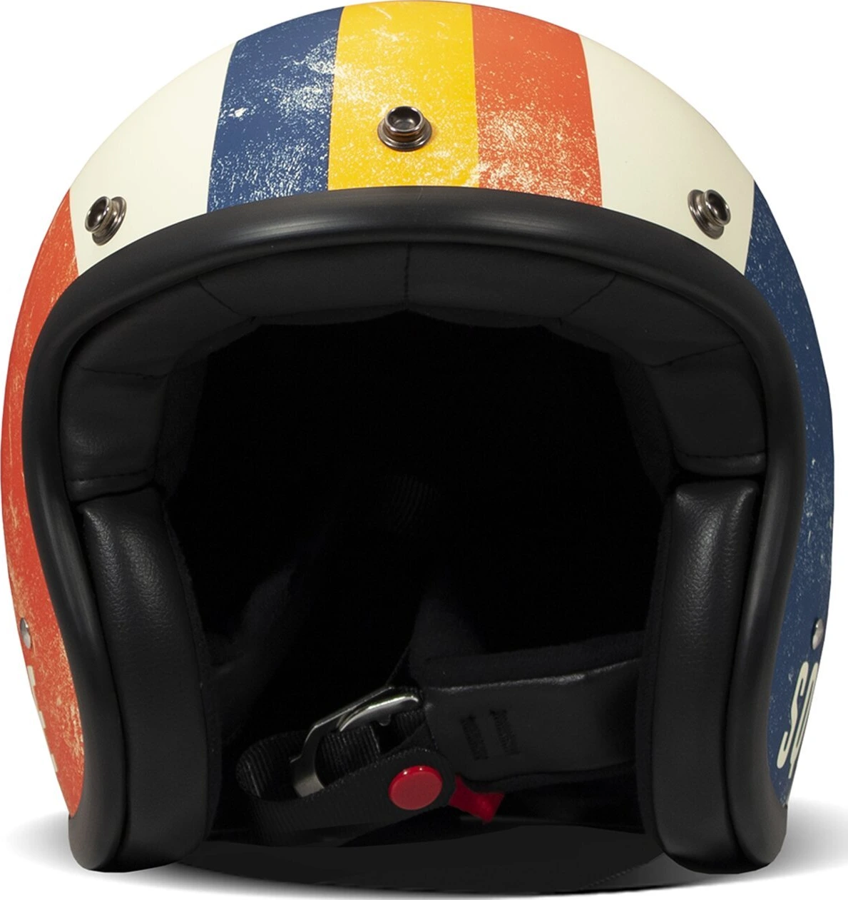DMD Retro helmet, squadra corse Multi-color, XS, Matte