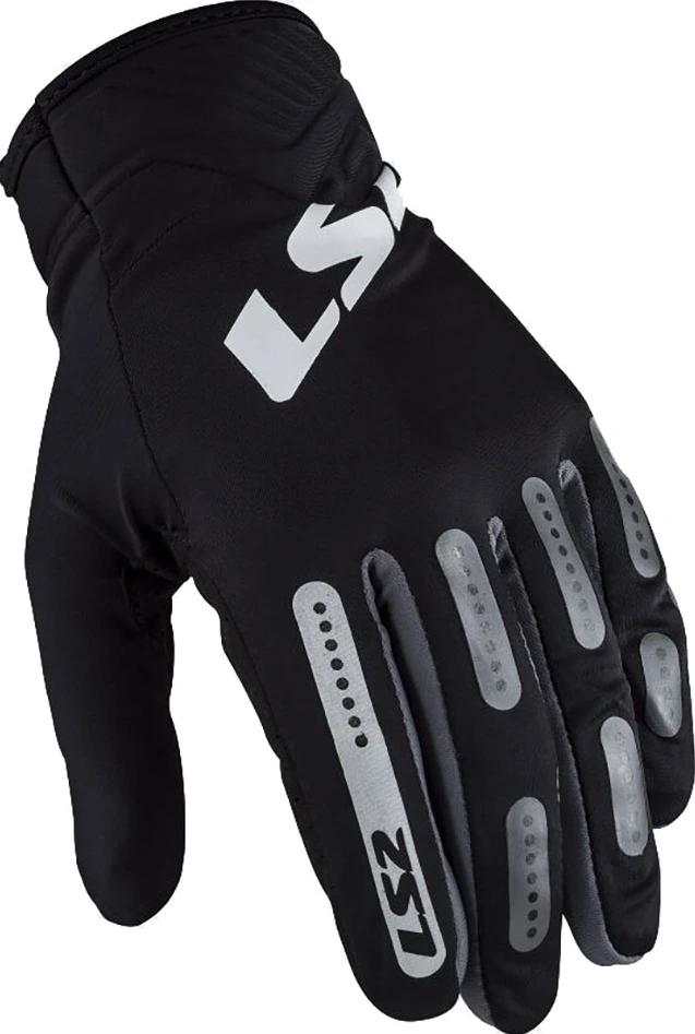 LS2 Bend Man Gloves - 2XL, Black Grey