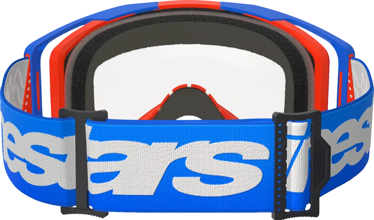GOGGLE VISION 8 WORDMARK BL/OR CLEAR