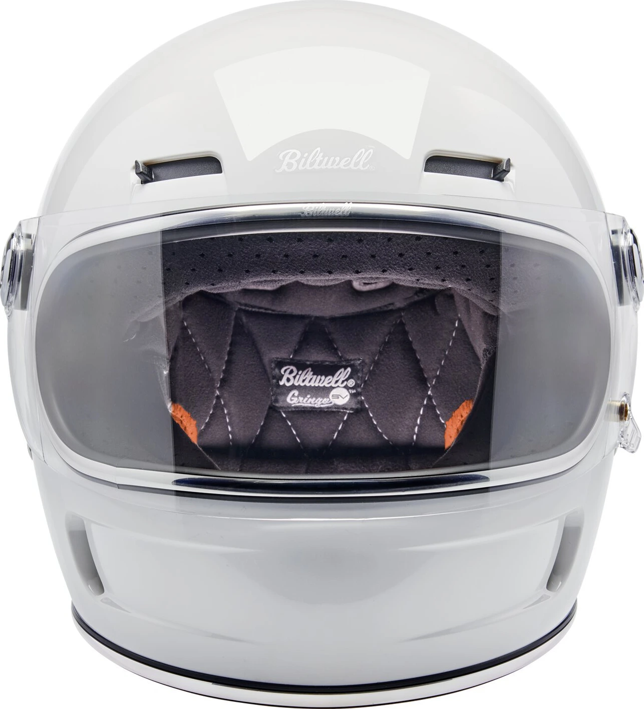 Biltwell Gringo SV helmet, White, S, Gloss