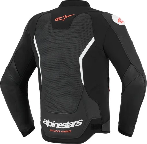 Alpinestars Leather Jacket GP Force v2 Airflow Black/White, 50