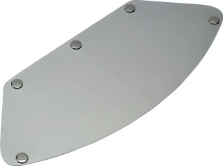 Biltwell Gringo blast shield chrome mirror