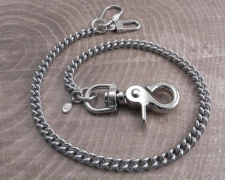Amigaz Wallet Chain Smooth Leash 7mm Stainless