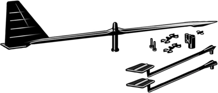Shakespeare Hawk Wind Indicator kit (For use on YHK only)