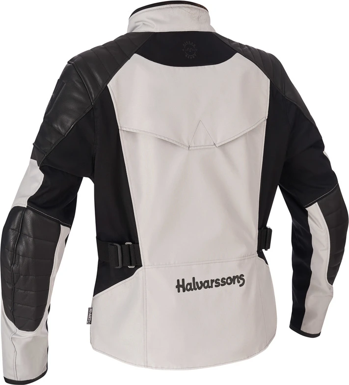Halvarssons Textile Jacket Solberg Woman Light grey/Black, 36