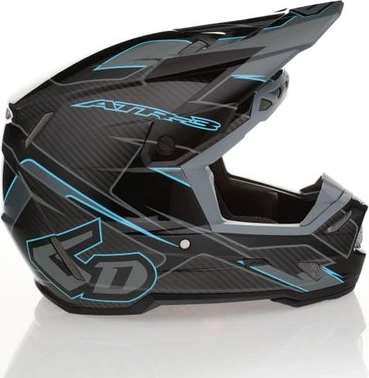 6D Helmet ATR-3 Reflex Gloss Black FIM, L