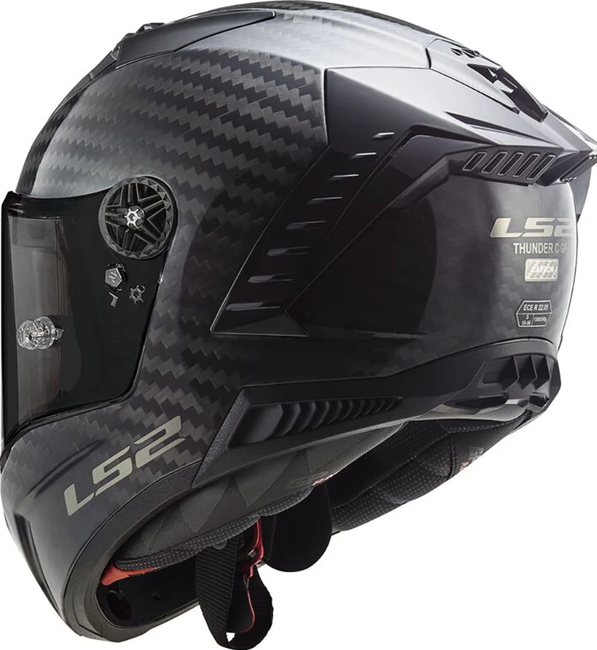 LS2 FF805 THUNDER CARBON Solid helmet - 2XL, Gloss