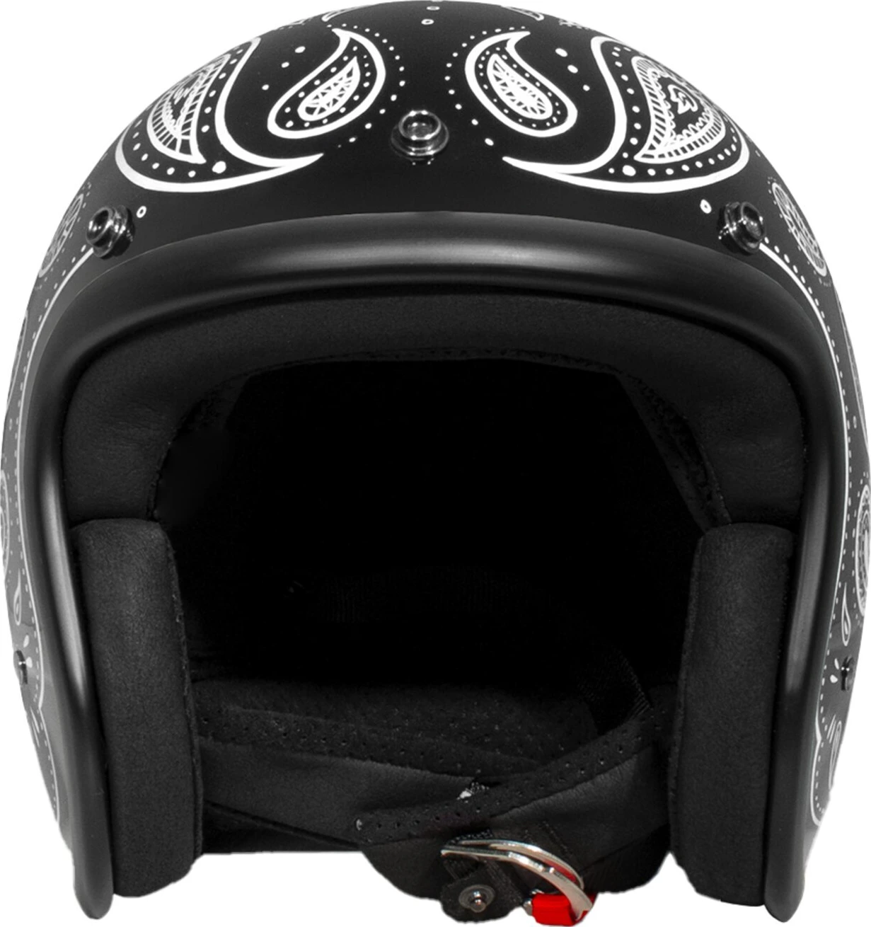DMD Retro helmet, bandana Black, S, Matte