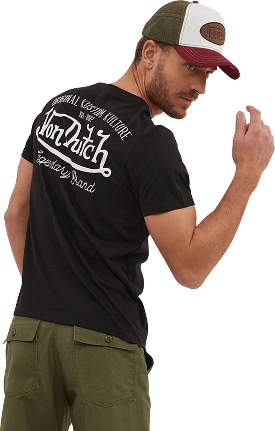 Von Dutch Eye t-shirt, Black, S