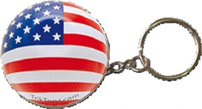 Triktopz US flag key chain