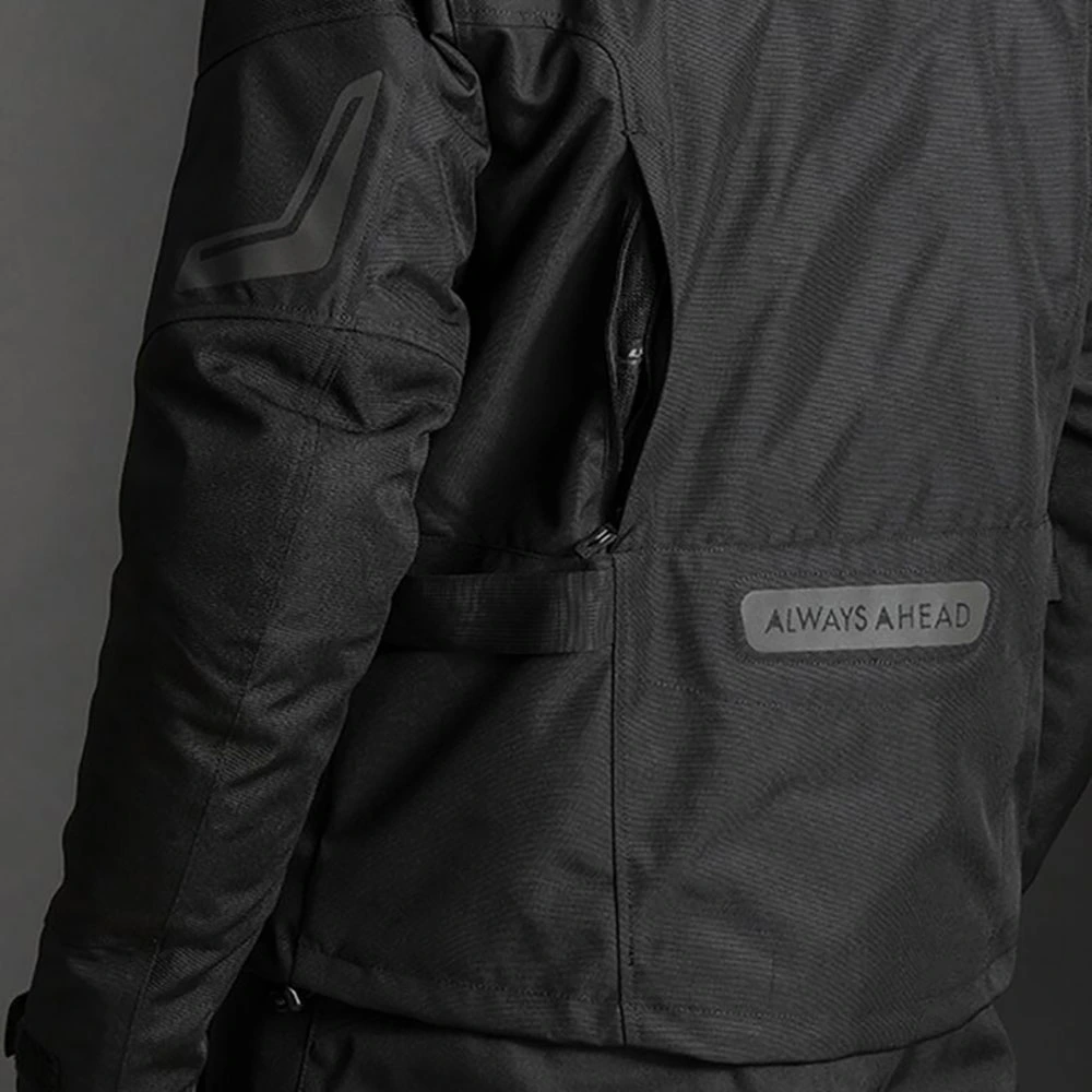 LS2 Phase Man Jacket - Grey Black Yellow, M