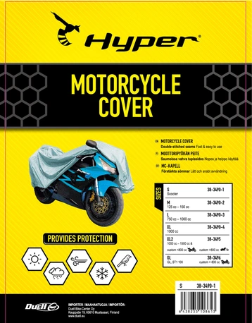 Hyper Cover Mc XL 246x104x127cm
