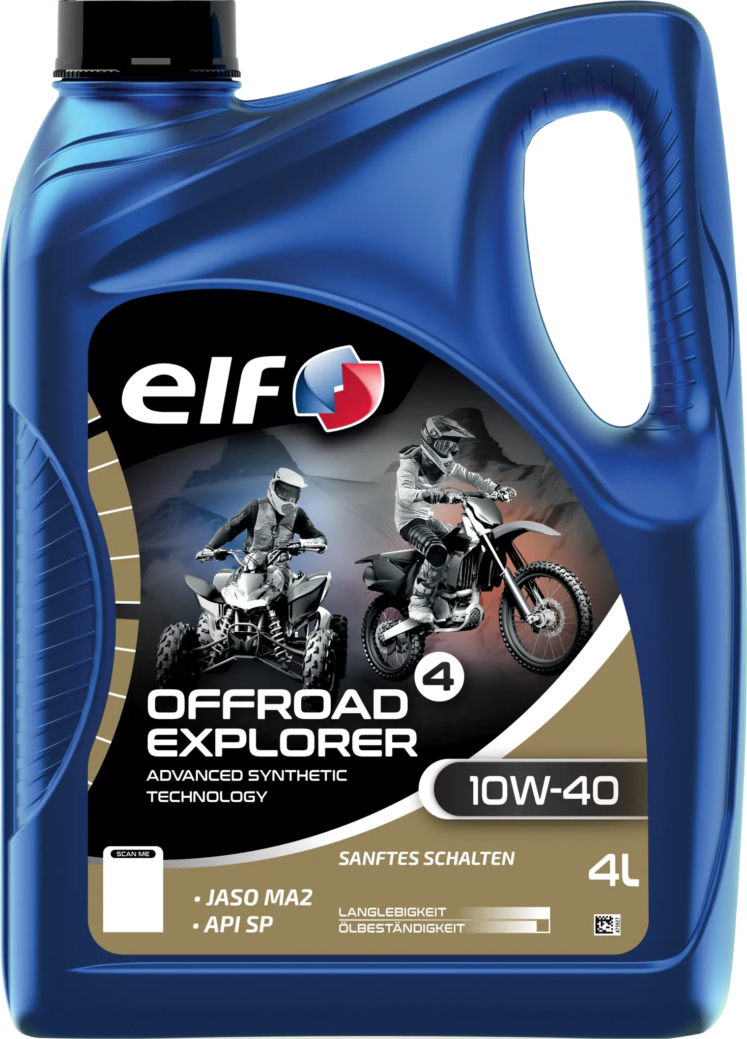 EĻĻA OFF ROAD 4 EXPLORER 10W-40 DE ADV SYN 4L