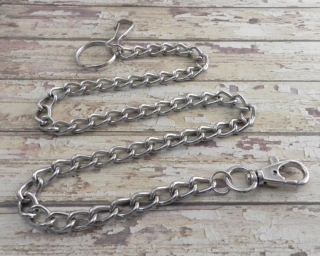 Amigaz Wallet Chain Punk Leash - Chain Necklace Combo 29"