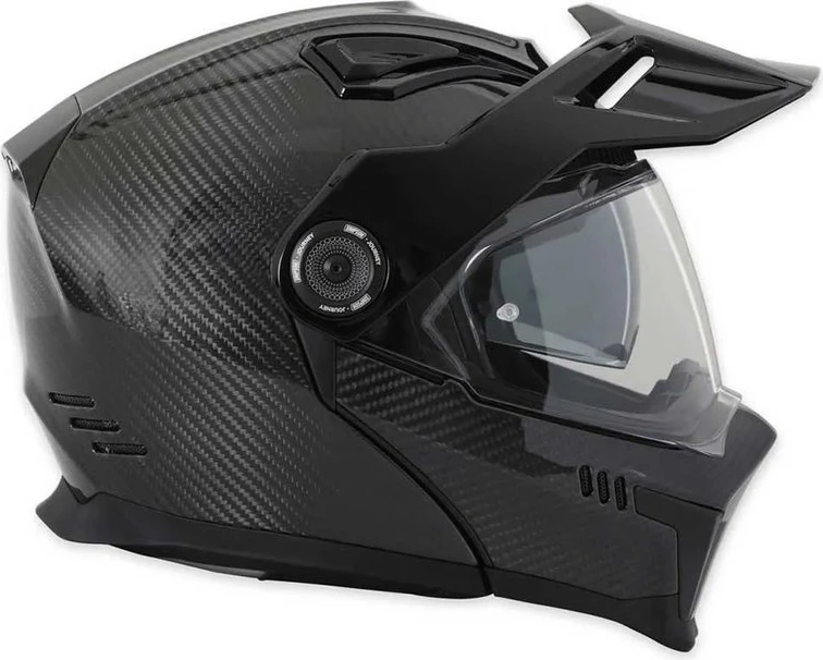 SIMPSON Helmet Journey Carbon matt black, XL