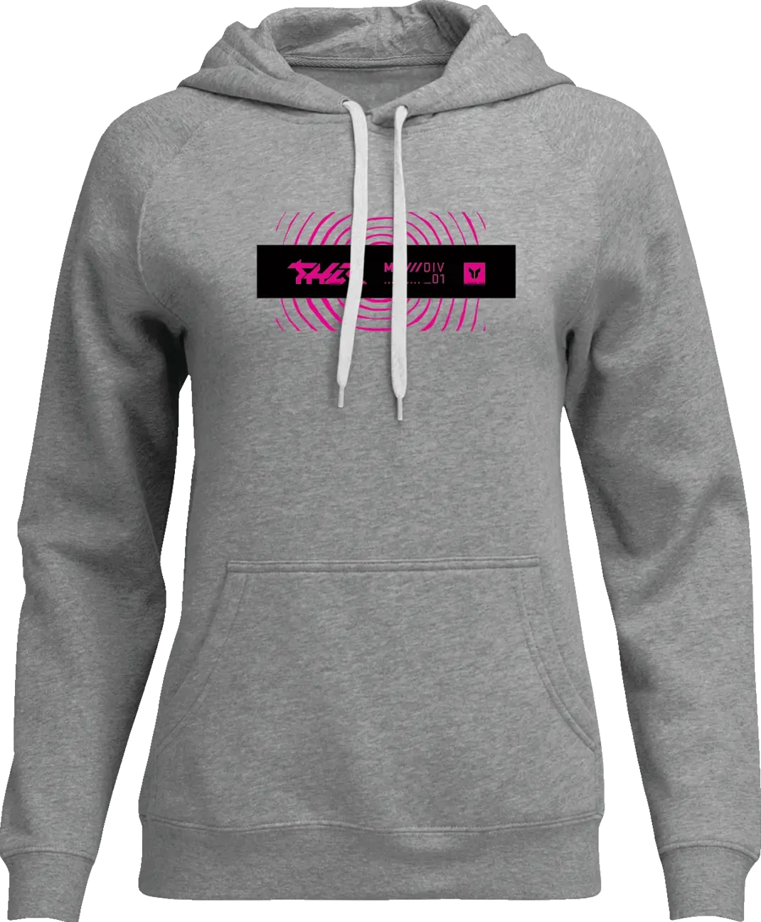 PULLOVER WMN MIND CONTROL HTR GY SM
