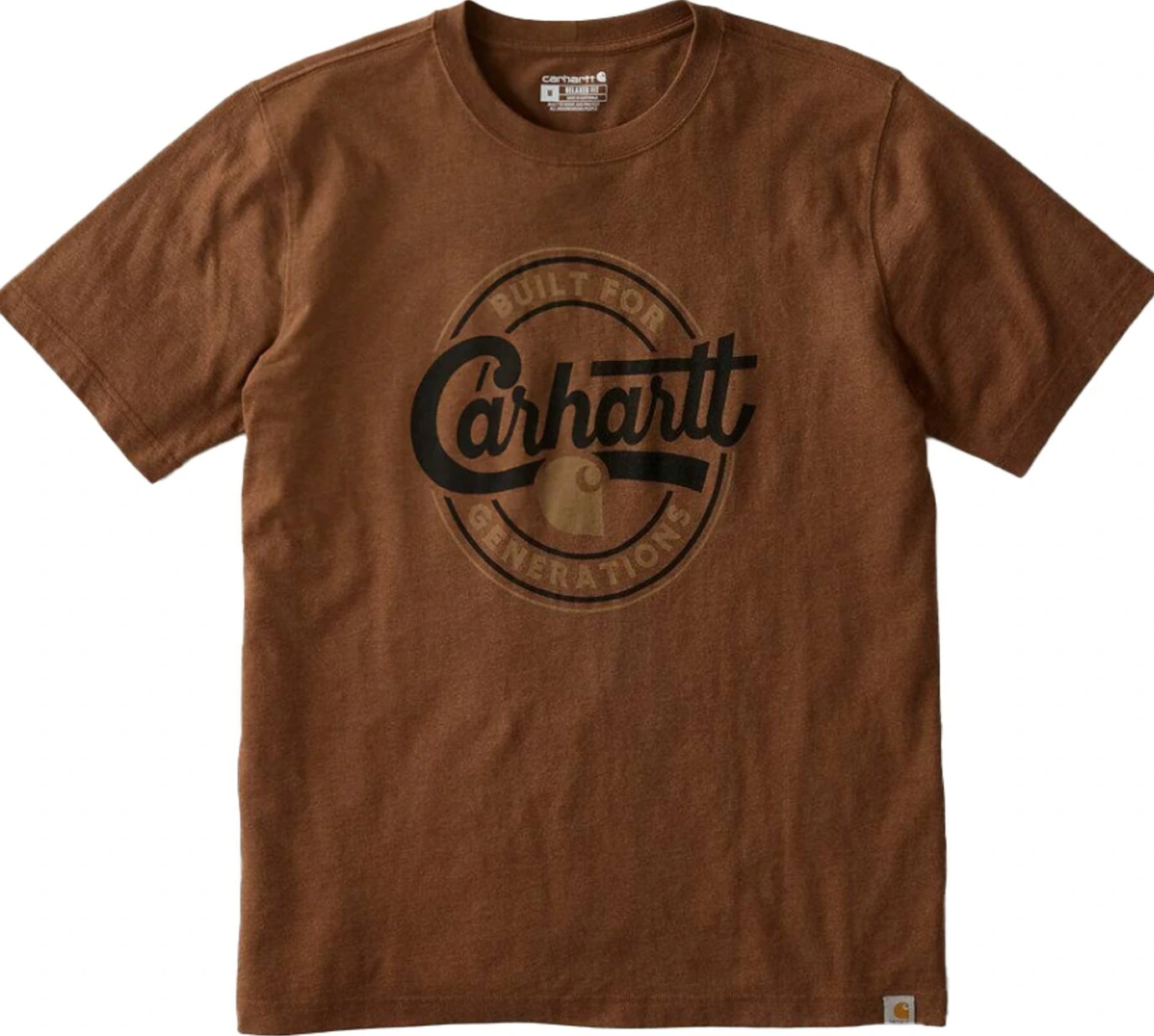 Carhartt Script Graphic t-shirt, red duck heather, 2XL
