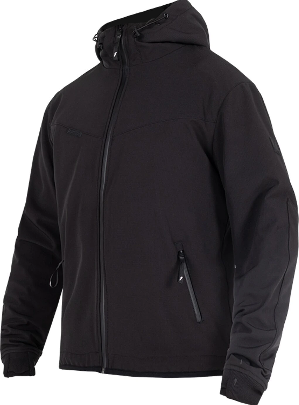 John Doe Hoodie V3 Softshell Rip-Stop, Black, 2XL
