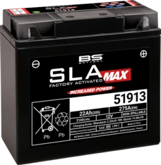 BS Battery 51913 (FA) SLA MAX - Noslēgts un aktivēts