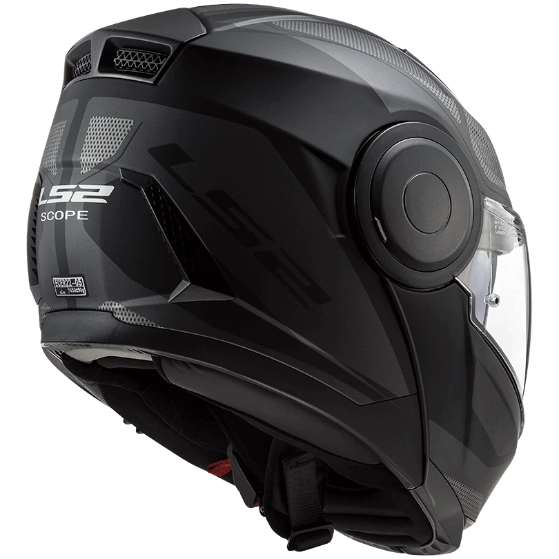 LS2 FF902 SCOPE AXIS helmet - L, Black Titanium