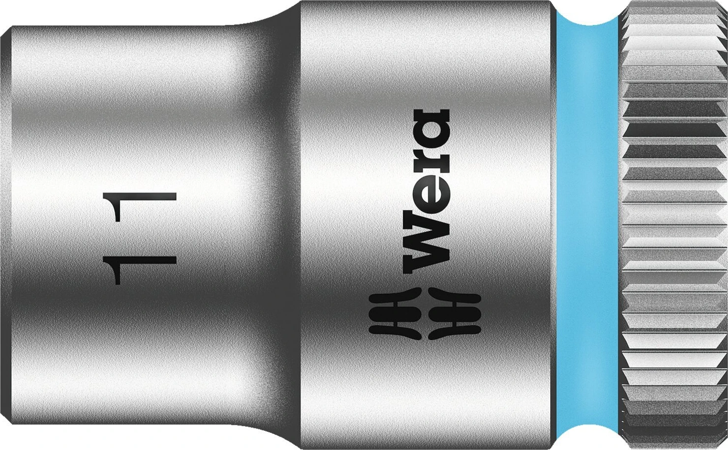 Wera Zyklop 3/8" socket - Metric 11.0, 11 mm, Chrome