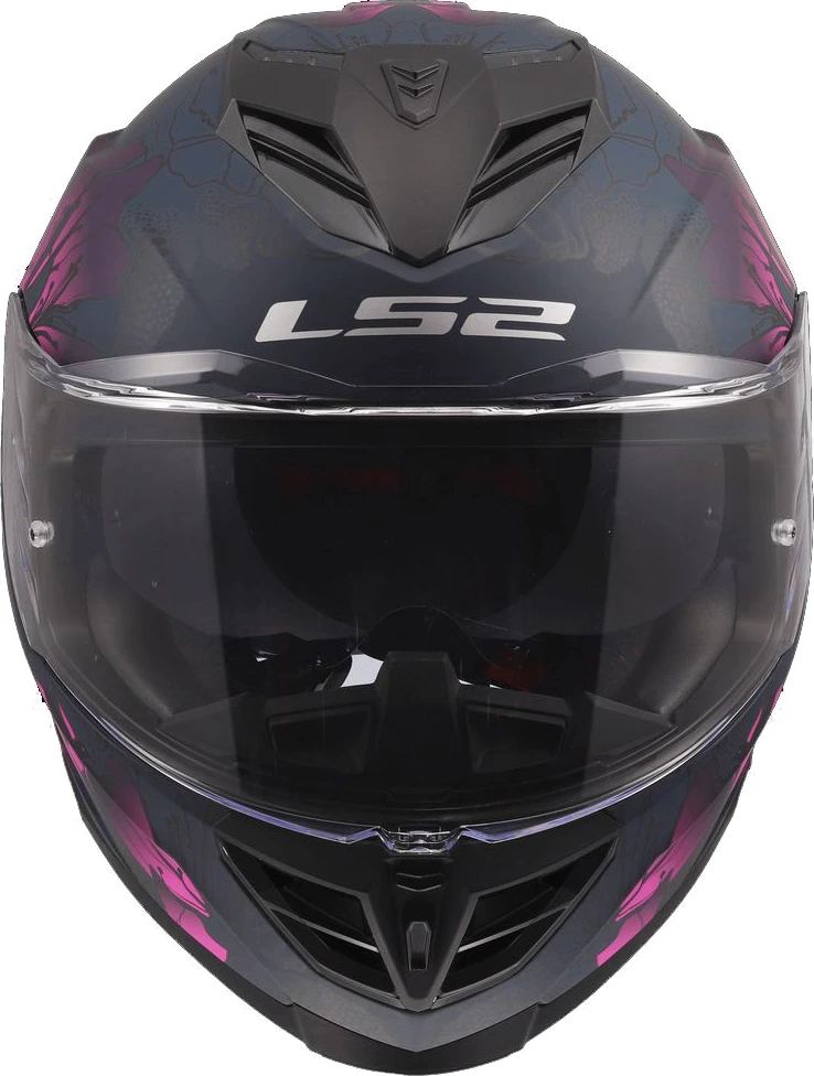 LS2 FF818 STORM III BURST Helmet - L, Black Pink