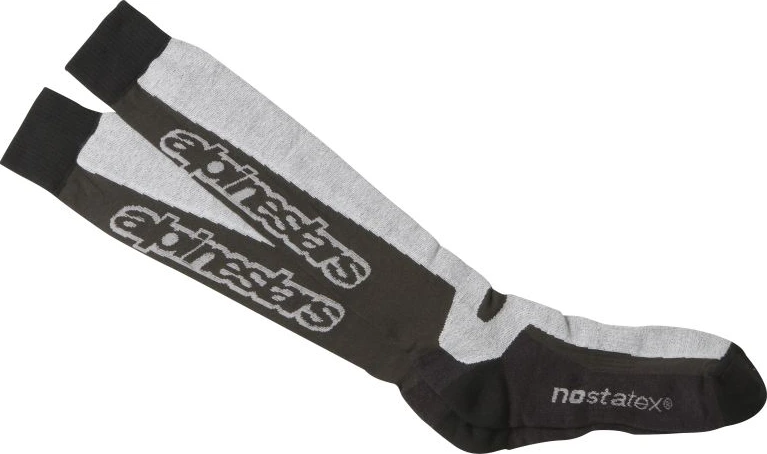 S — Termo zeķes ALPINESTARS THERMAL TECH tips unisex, krāsa melna/pelēka, izmērs S