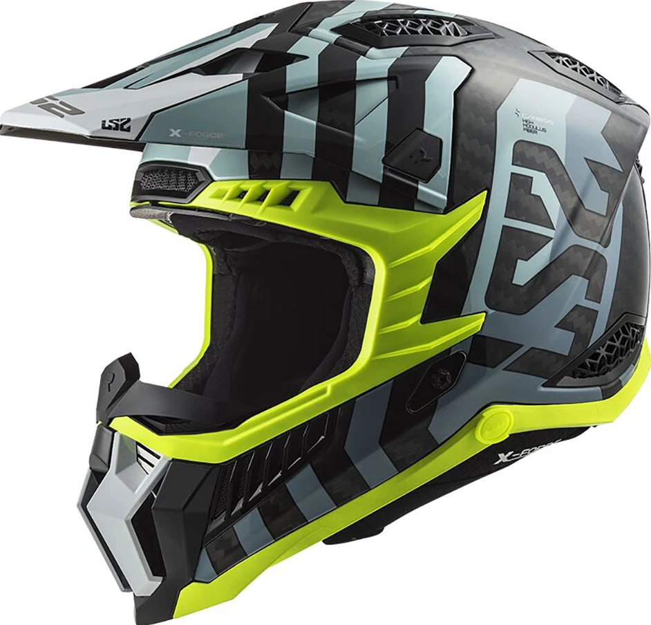 LS2 MX703 C X-FORCE BARRIER helmet - M, Sky Blue