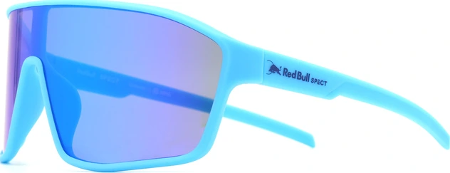Spect Red Bull Daft Sunglasses Soft Light Blue w Smoke Blue Mirror lens