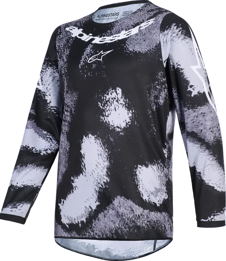 JERSEY YTH FLUID LAHND IRON CAMO S