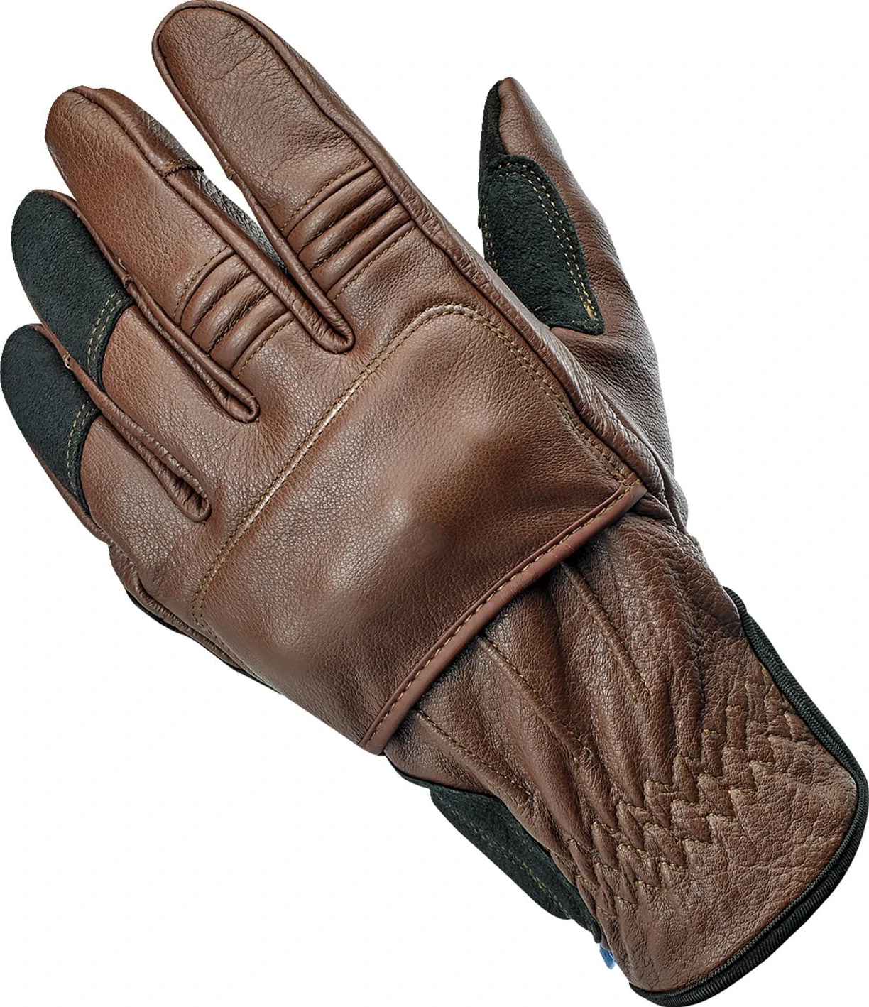 Biltwell Belden gloves, chocolate Black, Black, XS