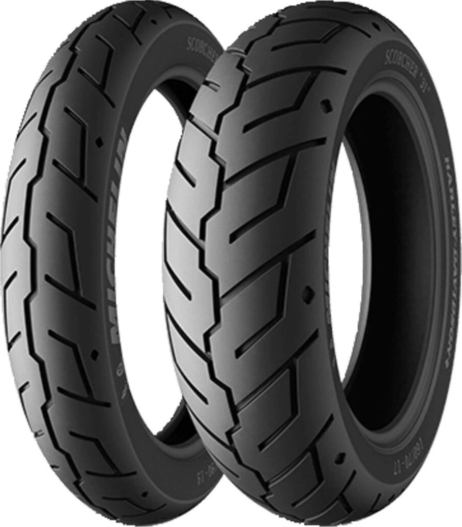 Michelin, front tire 100/90 B19 Scorcher 31 TL 57H
