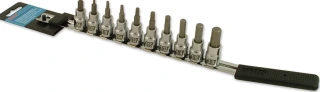 Cruztools, šešiakampių lizdų antgalių rinkinys. 3/8" pavara