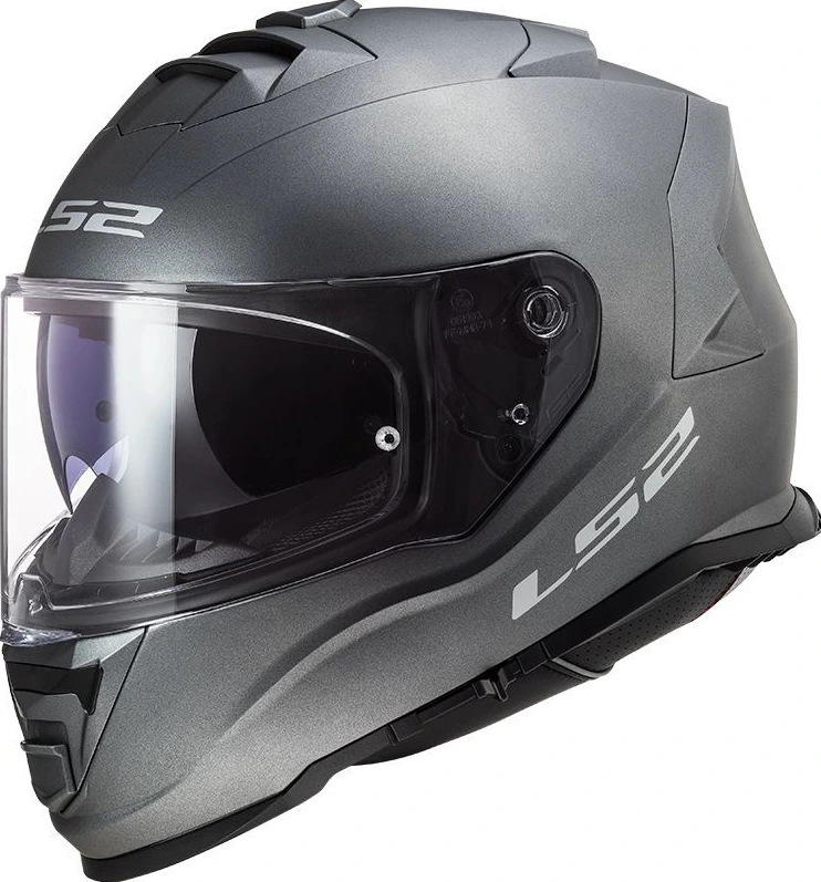 LS2 FF800 STORM solid helmet - Matt Titanium, S