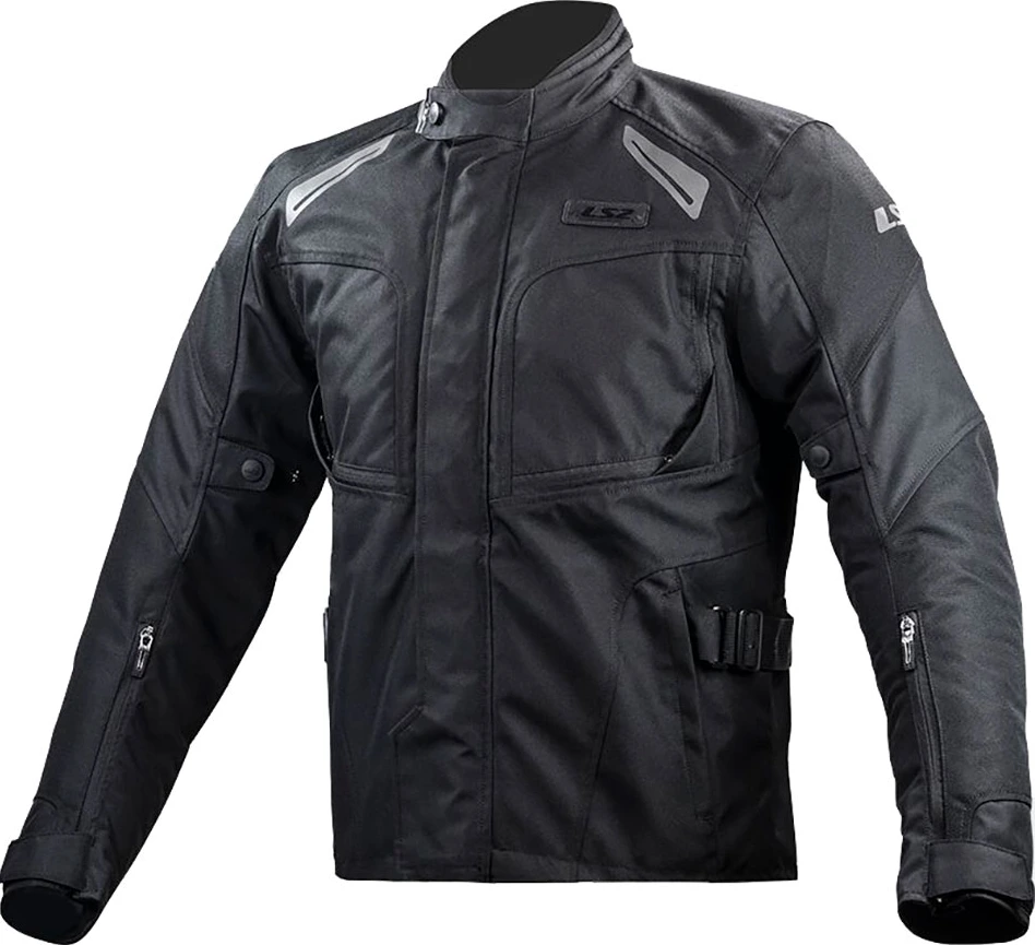 LS2 Phase Man Jacket - Grey Black Yellow, M