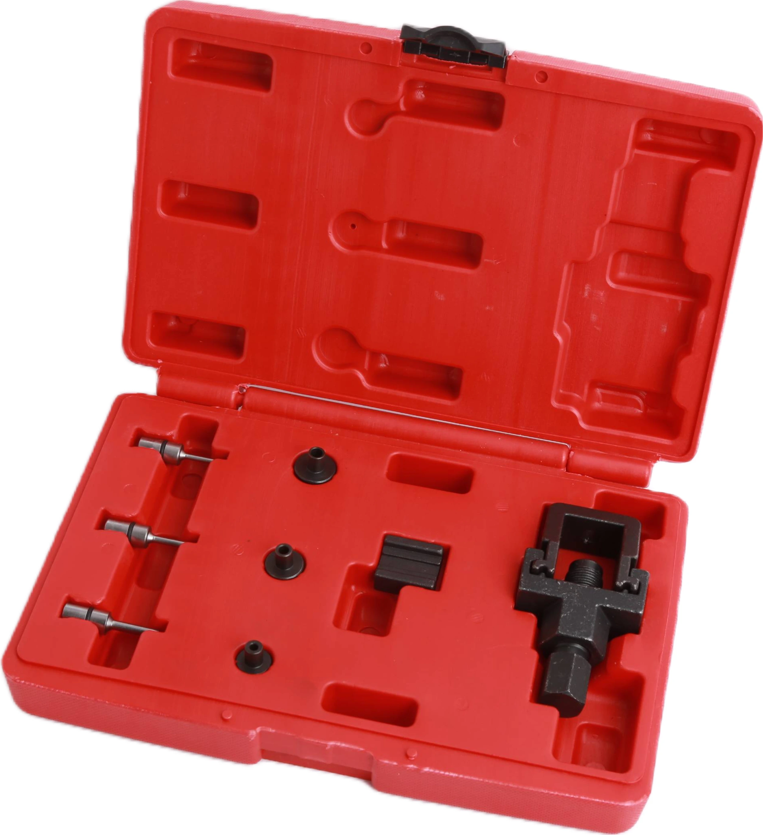 Chain breaker and riveting tool set
